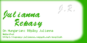 julianna repasy business card
