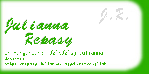 julianna repasy business card